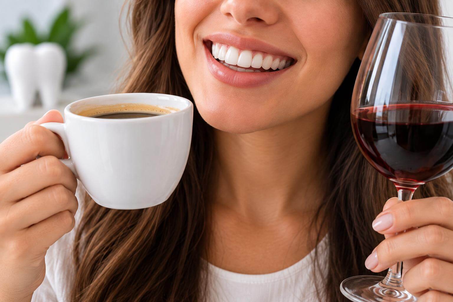 Posso Beber Café Ou Vinho com os Alinhadores Invisíveis??